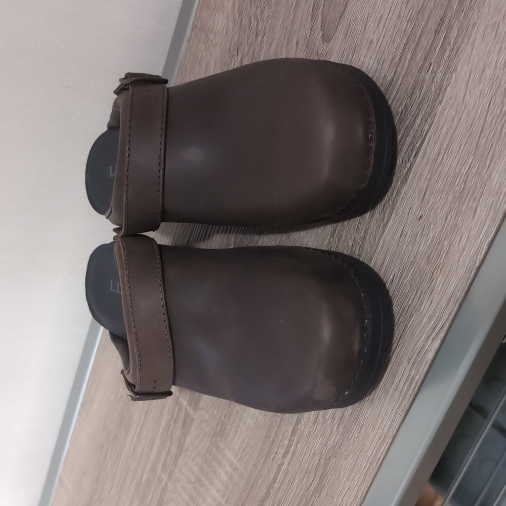 L.L Bean Brown Mules